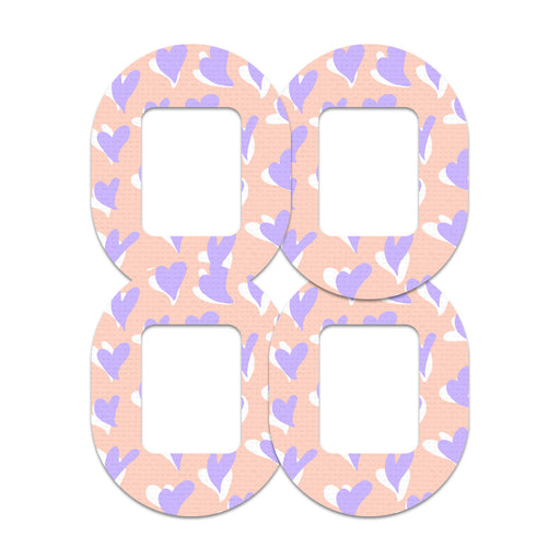 Peelz Lavender Love Tandem Mobi Decorative Patch Tape - Pump Peelz Patch Medical Tape