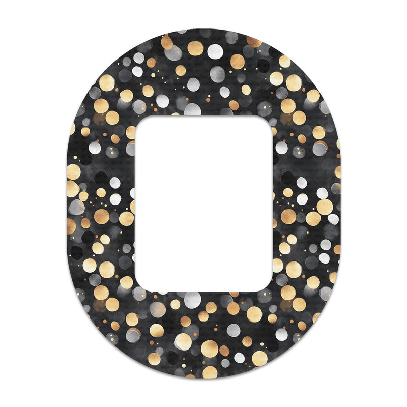 Peelz Bokeh Glow Tandem Mobi Decorative Patch Tape - Pump Peelz Patch Medical Tape