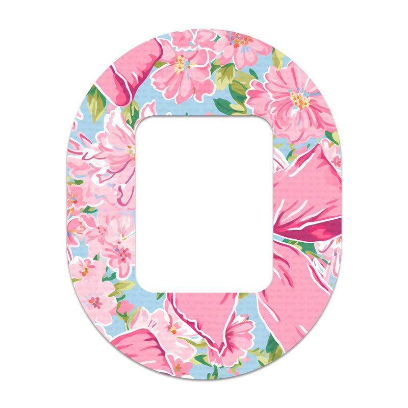 Peelz Blossom Bows Tandem Mobi Decorative Patch Tape - Pump Peelz Patch Medical Tape
