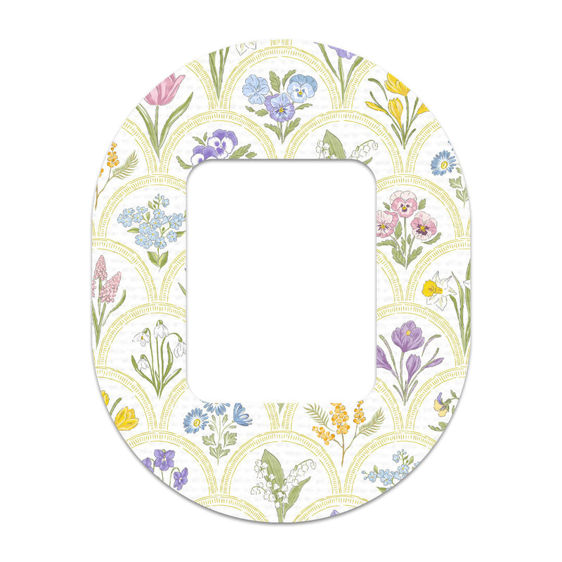 Peelz Garden Arches Tandem Mobi Decorative Patch Tape - Pump Peelz Patch Medical Tape