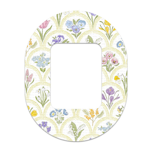 Peelz Garden Arches Tandem Mobi Decorative Patch Tape - Pump Peelz Patch Medical Tape