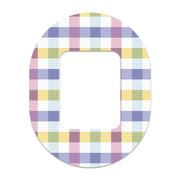 Peelz Spring Plaid Tandem Mobi Decorative Patch Tape - Pump Peelz Patch Medical Tape
