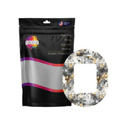 Peelz Champagne Glow Tandem Mobi Decorative Patch Tape - Pump Peelz Patch Medical Tape