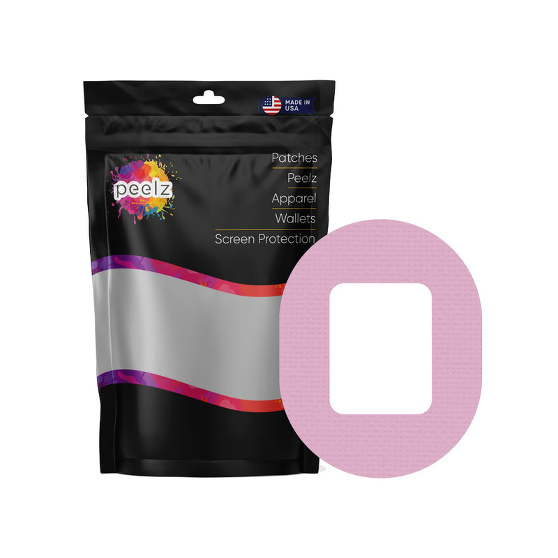 Peelz Solid Color Rose Tandem Mobi Patch Tape - Pump Peelz Patch Medical Tape
