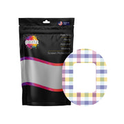 Peelz Spring Plaid Tandem Mobi Decorative Patch Tape - Pump Peelz Patch Medical Tape