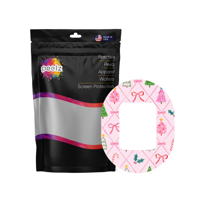 Peelz Coquette Christmas Tandem Mobi Patch Tape - Pump Peelz Patch Medical Tape
