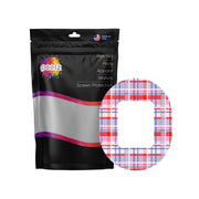 Peelz Party Plaid Tandem Mobi Patch Tape - Pump Peelz Patch Medical Tape