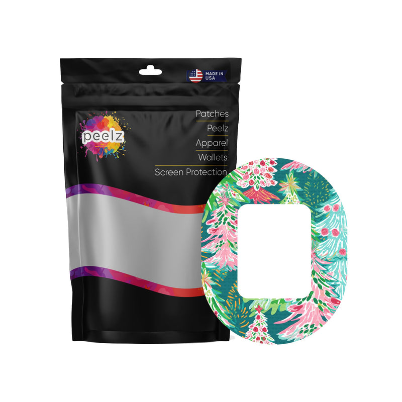 Peelz Festive Forest Tandem Mobi Patch Tape - Pump Peelz Patch Medical Tape