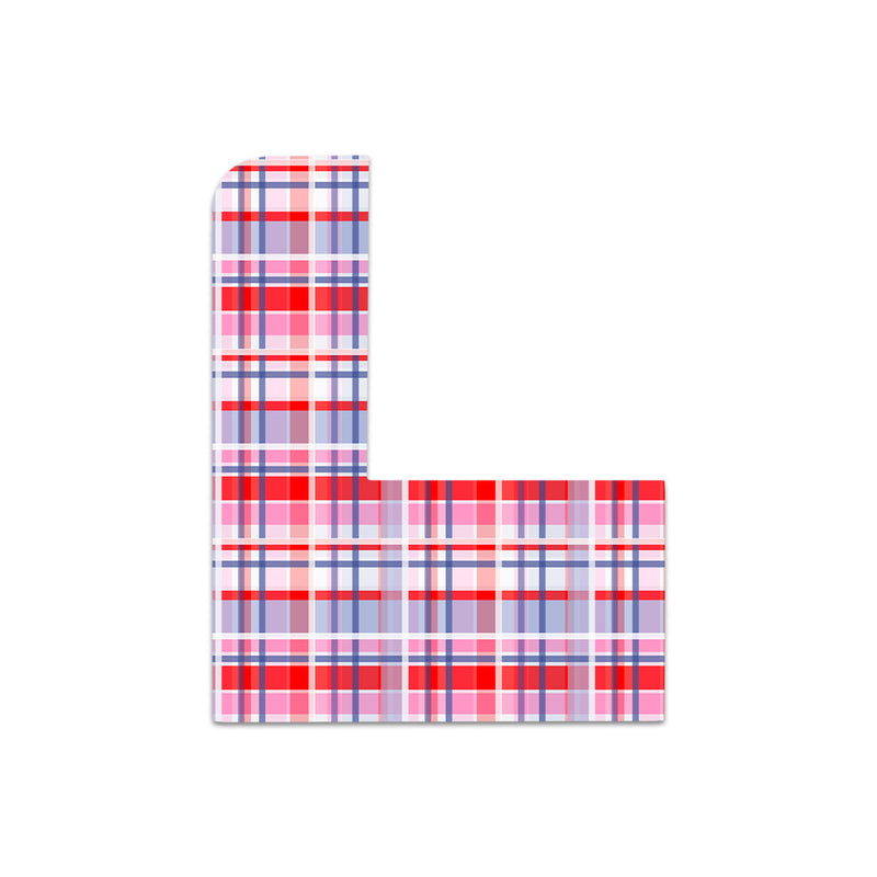 Peelz Party Plaid Tandem Mobi Sticker - Pump Peelz Peelz/Stickers