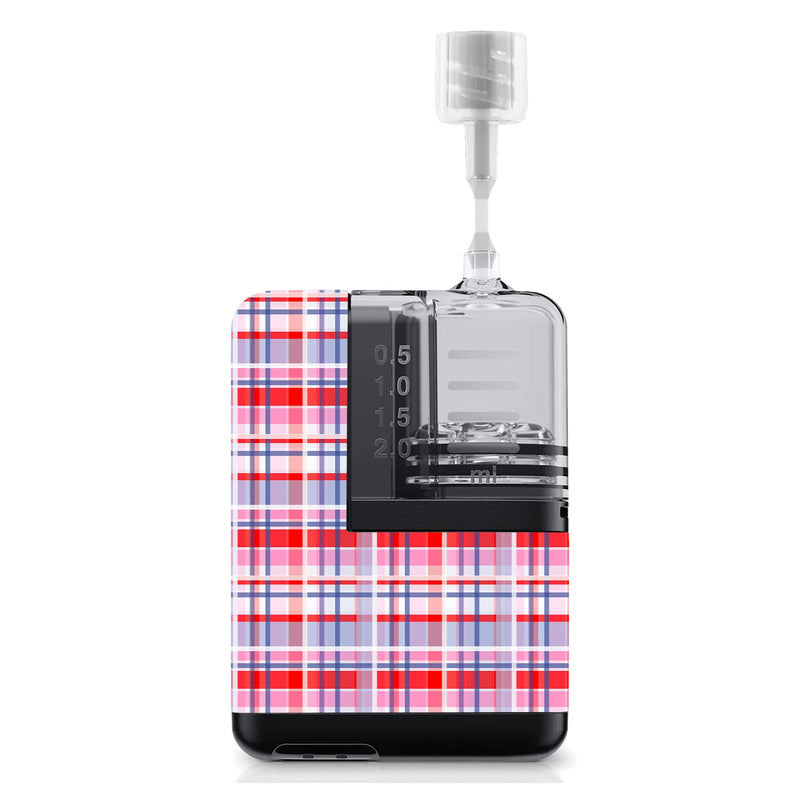 Peelz Party Plaid Tandem Mobi Sticker - Pump Peelz Peelz/Stickers