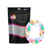 Peelz Christmas Pastel Tandem Mobi Patch Tape - Pump Peelz Patch Medical Tape