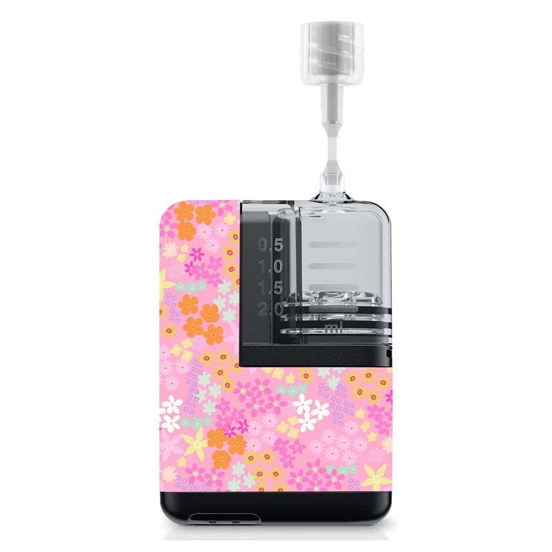 Peelz Pink Petals Tandem Mobi Sticker - Pump Peelz Peelz/Stickers
