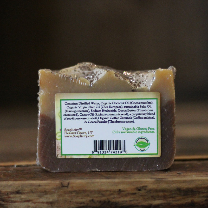 Soaplicity Mocha Mojo Coffee Soap Bar Soap Bar