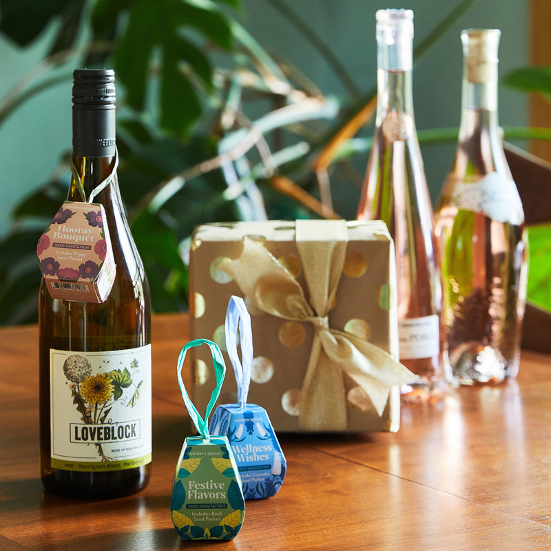 Modern Sprout Seed Salutations Playful Planting