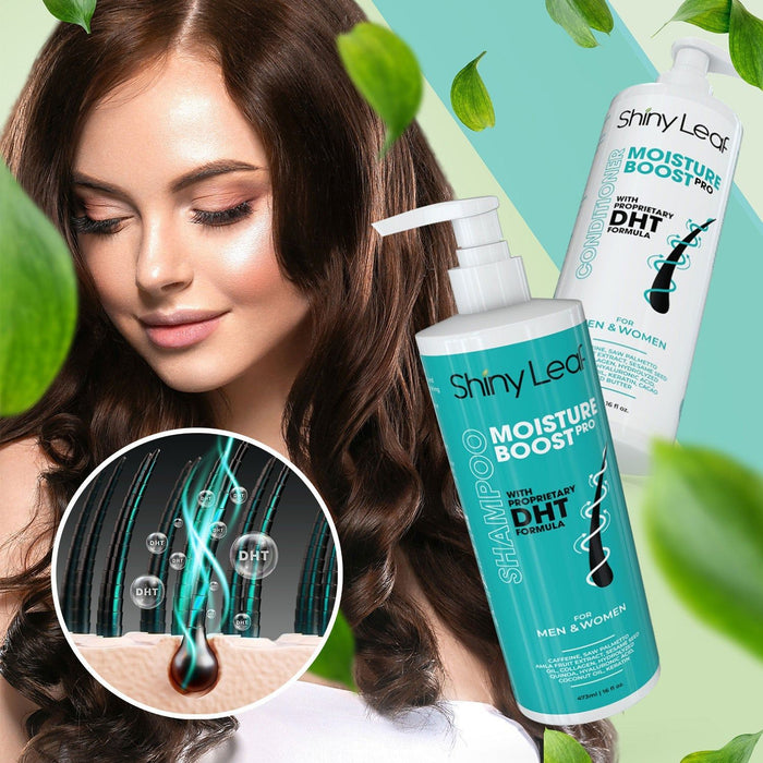Shiny Leaf - Moisture Boost Pro Shampoo With Proprietary Dht Formula