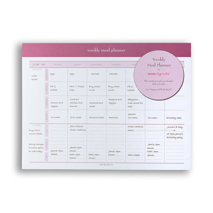 Meal Planner Pad V2