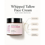 Mom’s Tallow Cloud Whipped Tallow Face Cream (NEW) White Smoke 4 oz,8 oz (NEW)