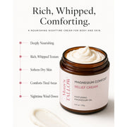 Mom’s Tallow Magnesium Comfort Relief Cream White Smoke 4 oz