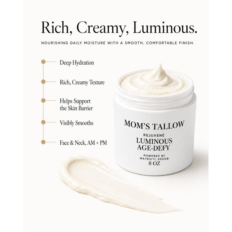 Advanced Rejuvené Luminous Age-Defy Face/Neck Cream: Featuring Matrixyl® 3000 (+ Free 4oz Deep Firming Serum)