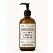 Mom’s Tallow Luxurious Tallow Hand Soap White Smoke Italian Bergamot & Sweet Tobacco