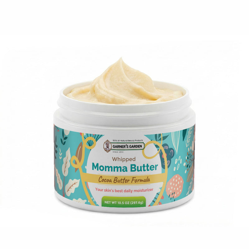 Garner's Garden Organic Whipped Cocoa Butter Body Butter White Smoke For Mom / 10oz  Whipped Cocoa Butter (Large)