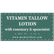 Mom’s Tallow Vitamin Tallow Lotion (8 oz)