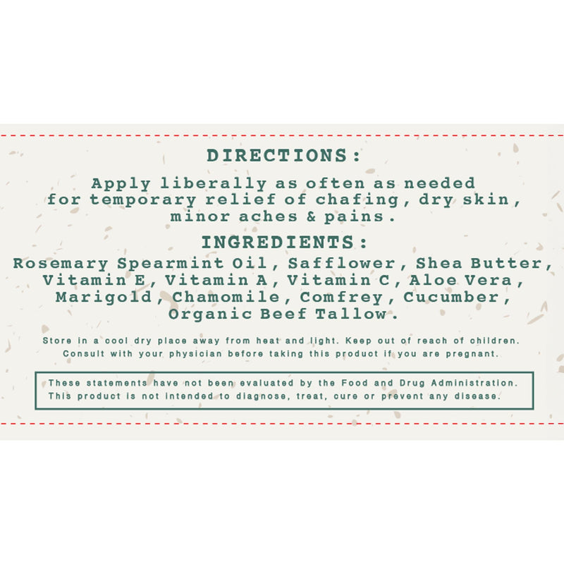 Mom’s Tallow Vitamin Tallow Lotion (8 oz)