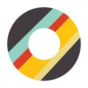 Peelz Monaco Stripes Patch  Tape Designed for the FreeStyle Libre 2 Patch Medical Tape