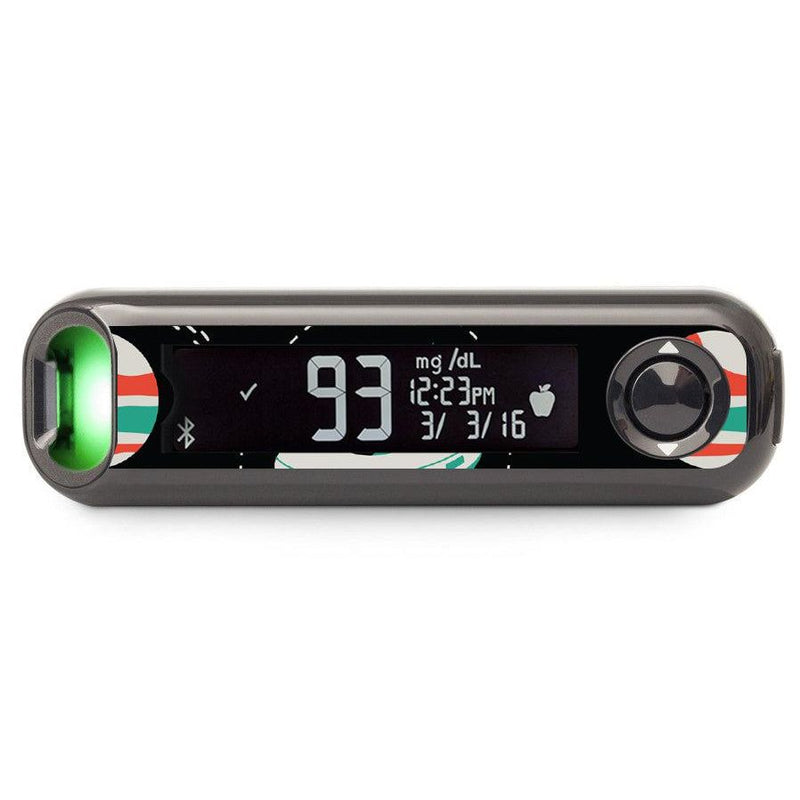 Peelz Monster Space Bayer Contour© Next One Glucometer Peelz/Stickers