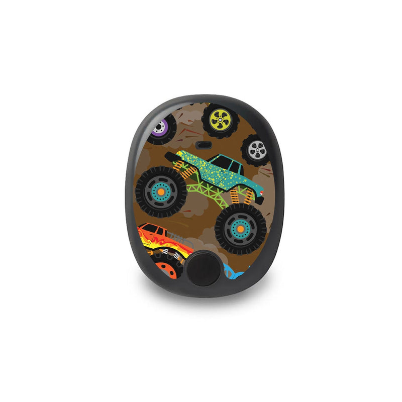 Peelz Monster Trucks Eversense Smart Transmitter Peelz/Stickers