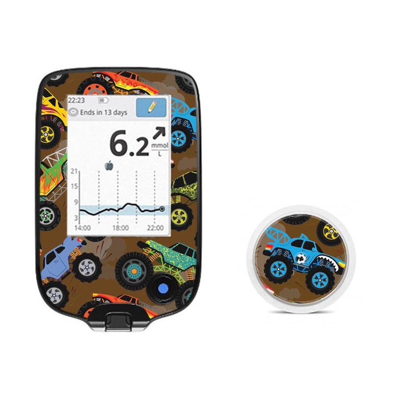 Peelz Monster Trucks Freestyle Libre 2 Peelz/Stickers