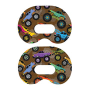Peelz Monster Trucks Medtronic Guardian Connect Patch Tape - Pump Peelz Patch Medical Tape