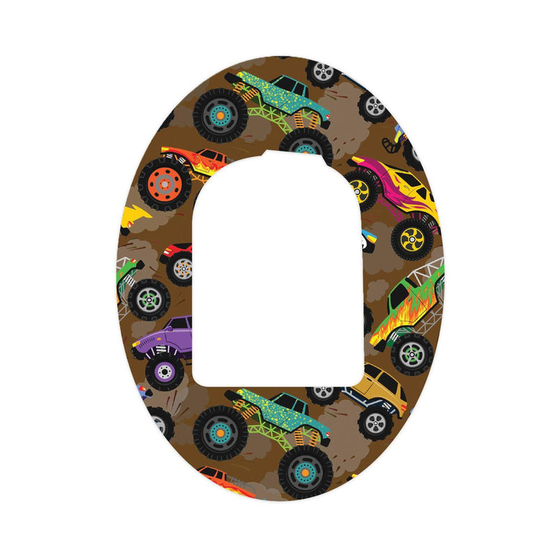 Peelz Monster Trucks Pod Patch Tape - Pump Peelz Patch Medical Tape