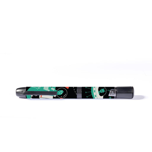 Peelz Monster in Space InPen - Smart Insulin Pen Peelz/Stickers