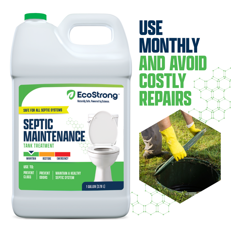 EcoStrong Septic Tank Treatment Liquid Drain & Septic > Septic System Maintenance