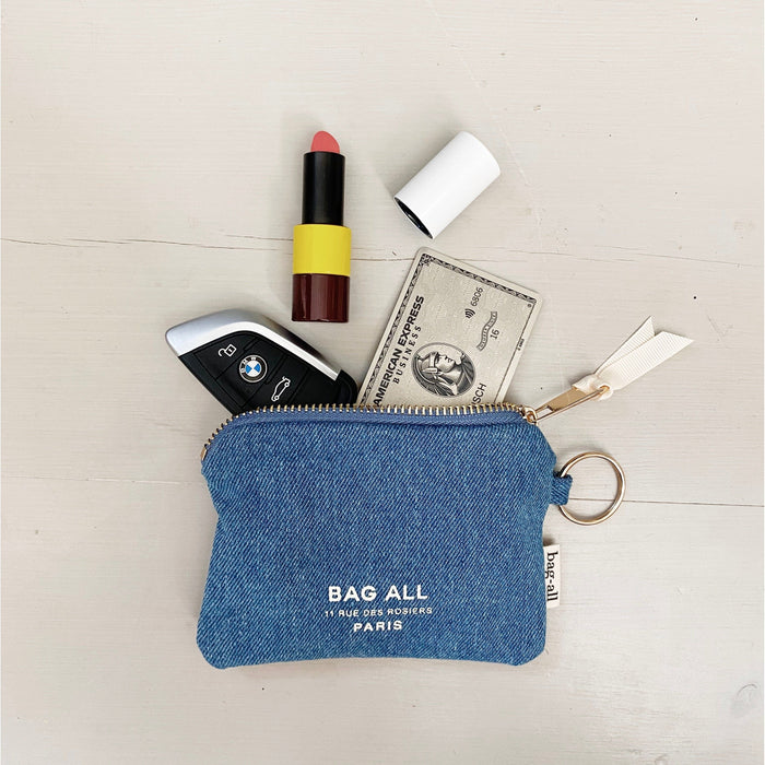 Bag-All - Mini Trinket Pouch, Denim