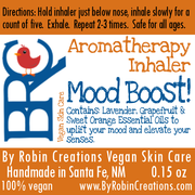 By Robin Creations Mood Boost Aromatherapy Inhaler Massage & Relaxation