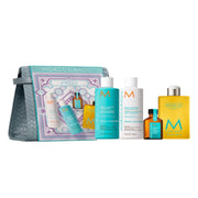 Nava Beauty Moroccanoil Holiday Frizz Hair Gift Set 2025 Hair Care White Smoke