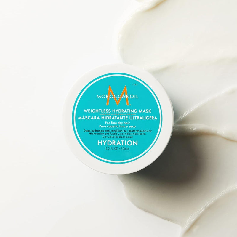 Nava Beauty Moroccanoil Weightless Hydrating Mask Hair Lavender 8.5OZ,16.9 OZ