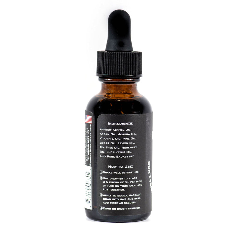 Badass Beard Care The Mountain Man Beard Oil OIL