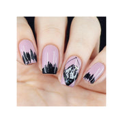 UberChic Beauty Modern Mountainscapes Stamping Plate