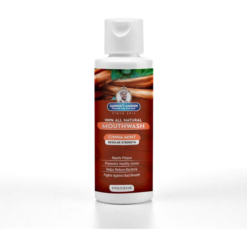 Garner's Garden Travel Sized - Natural Mouthwash | H2O2 | Fluoride Free Oral Care