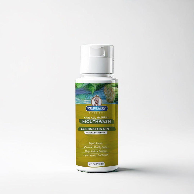Garner's Garden Travel Sized - Natural Mouthwash | H2O2 | Fluoride Free Oral Care