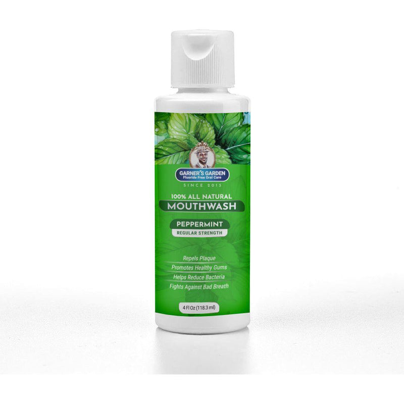Garner's Garden Travel Sized - Natural Mouthwash | H2O2 | Fluoride Free Oral Care