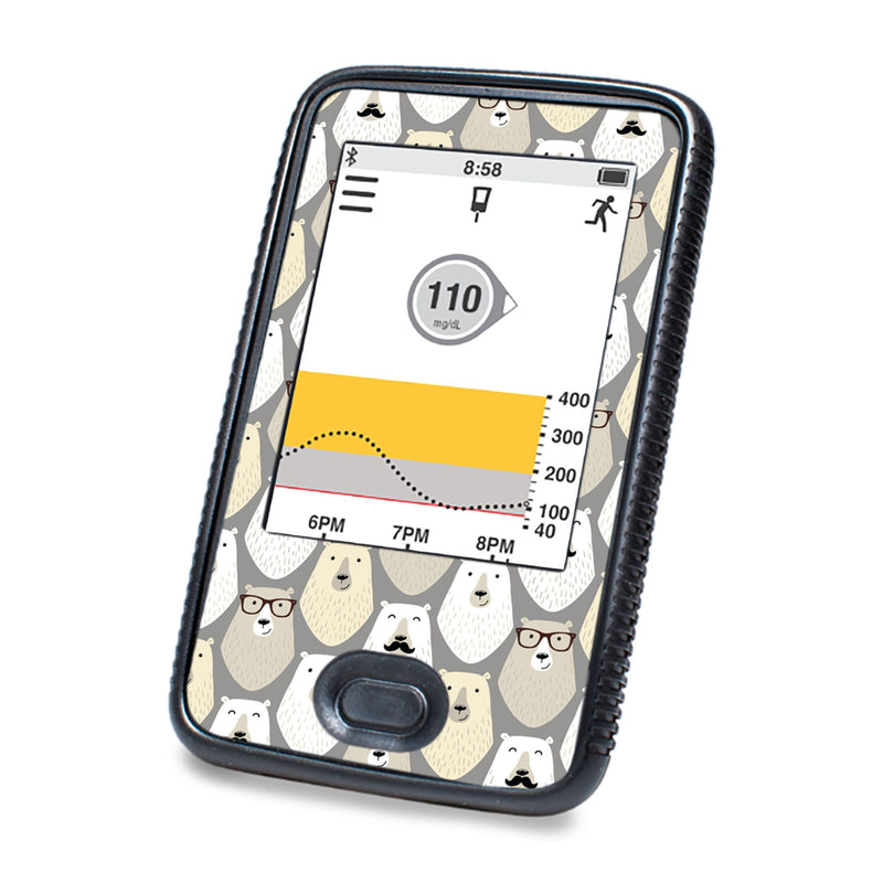 Peelz Mr. Bear Designed for DEXCOM G6 Touchscreen Receiver Peelz/Stickers