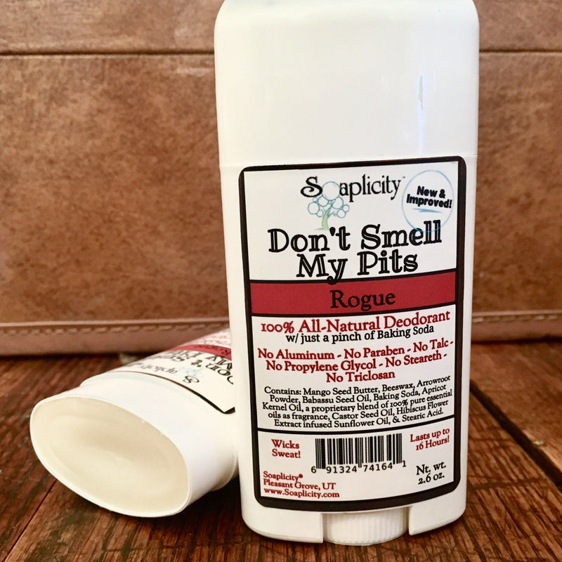 Soaplicity Don't Smell My Pits Natural Deodorant - Rogue Deodorants
