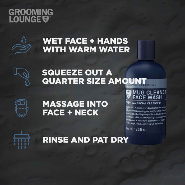 Grooming Lounge Mug Cleaner 2 Pack 8oz(Save $6)