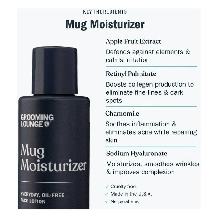 Grooming Lounge - Grooming Lounge Mug Moisturizer 3oz