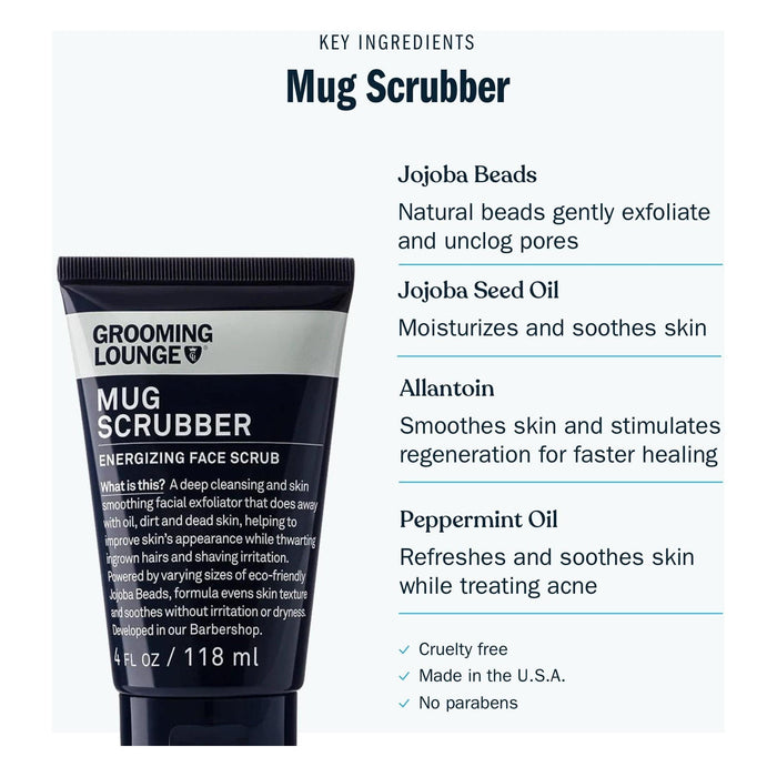 Grooming Lounge Mug Trio Skincare Kit (Save $23)