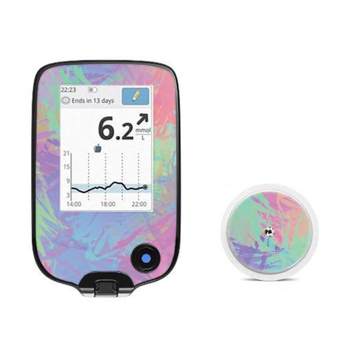 Peelz Multi-Color for Freestyle Libre 2 Peelz/Stickers